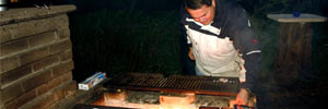 Klaus eröffnet die Grillsaison