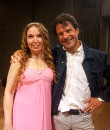 Karin Brandt (soprano) and Gero Natzel (violin)