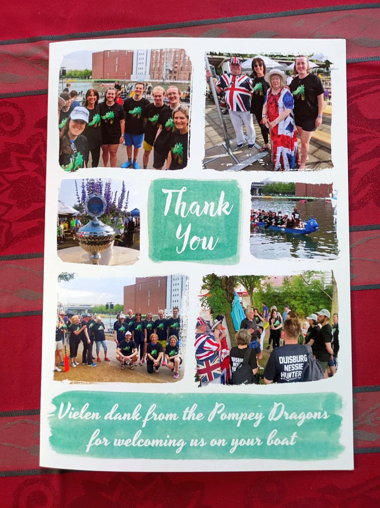 Thank You from Porthsmouth