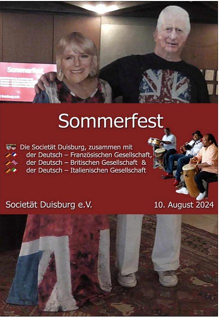Sommerfest der Societät Duisburg